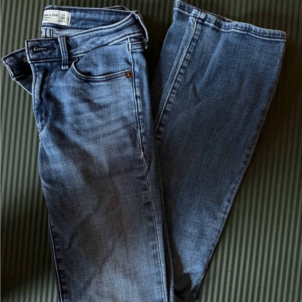 Abercrombie & Fitch Blue Boot Cut Jeans